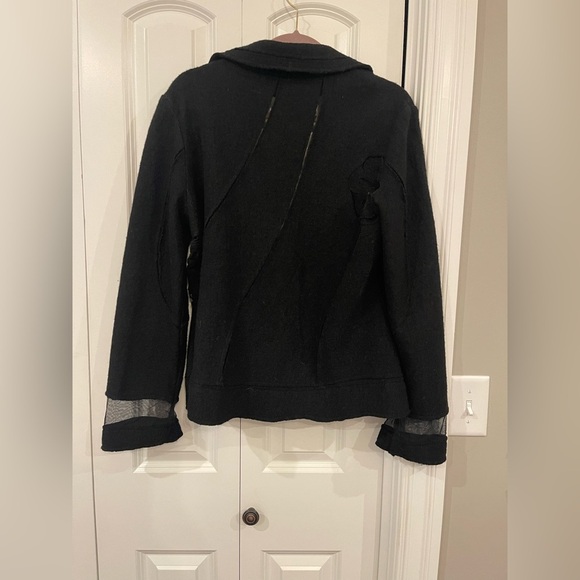 Vintage Marisa Christina Black Button-Up Jacket - Size Large - Picture 8 of 10